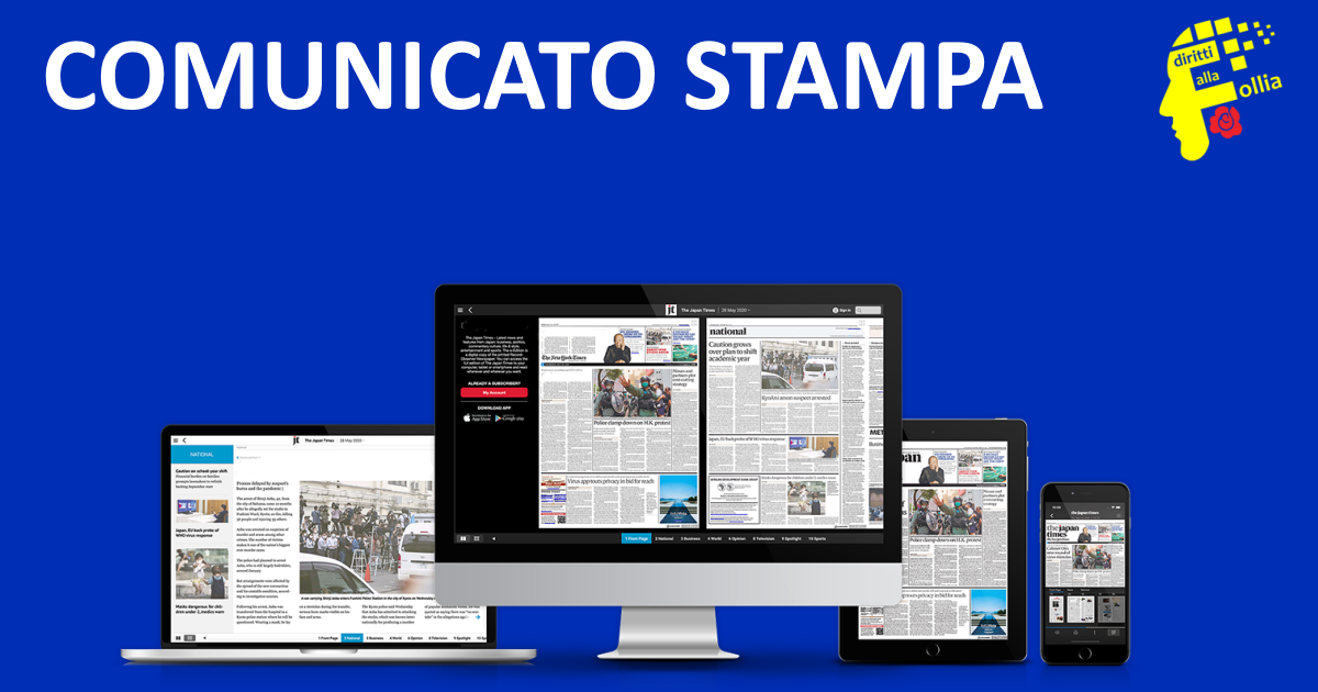 Comunicato stampa “Associazione Diritti alla Follia” sulle visite in Italia da parte del Comitato europeo per la Prevenzione della Tortura e delle pene o trattamenti inumani o degradanti